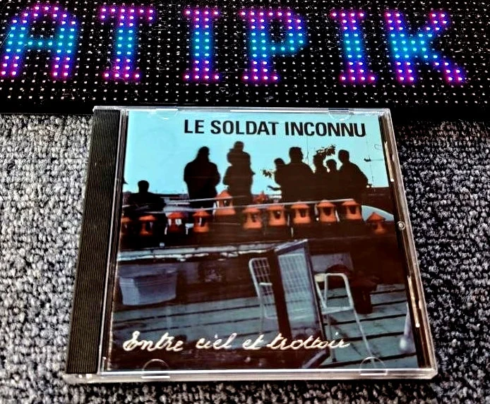 🥇Le Soldat Inconnu - Entre Ciel Et Trottoir - CD Rare Original 1996 📀